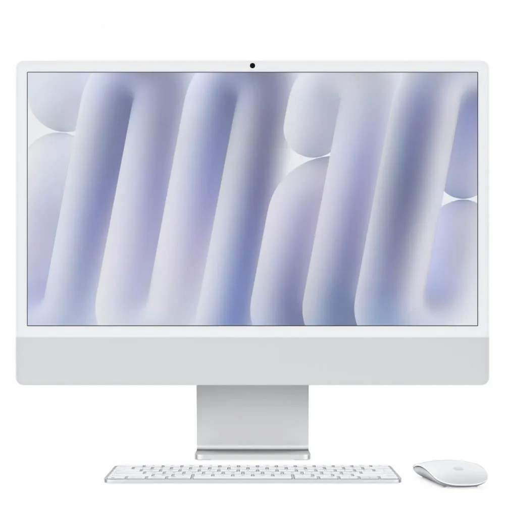 iMac M4 8c-8c 16GB/256GB Prateado