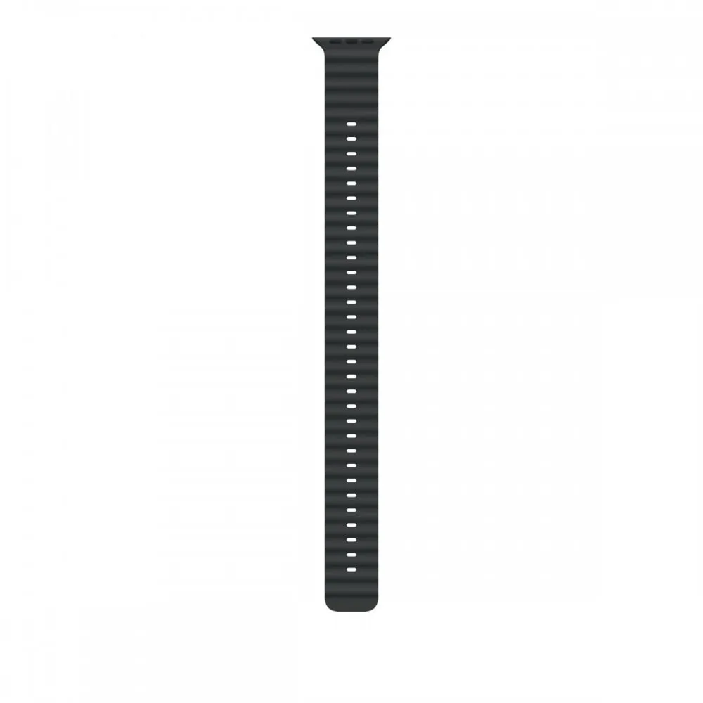 49mm Preto Ocean Extensão - Acabamento Titânio Natural