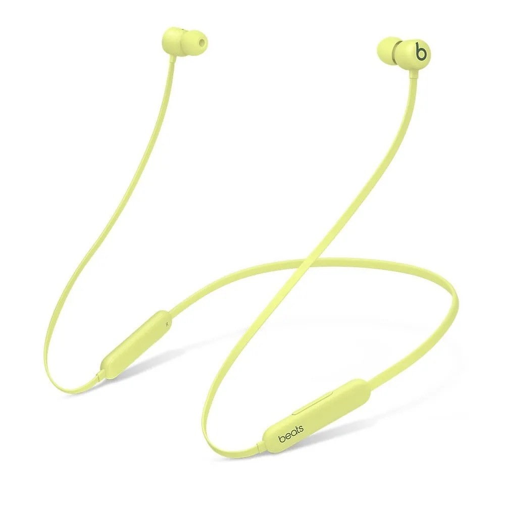 Beats Flex – Auriculares sem fios para utiliza? durante um dia inteiro -Amarelo cítrico