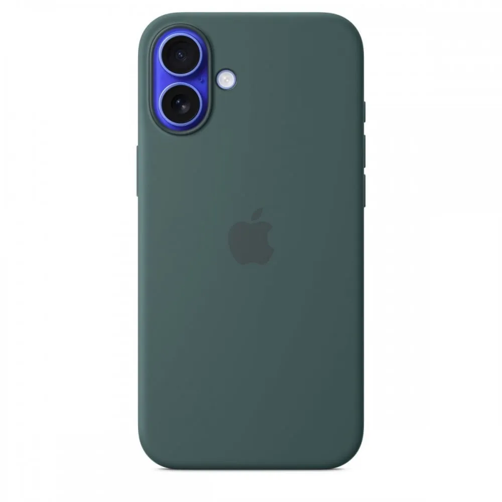 iPhone 16 Plus Silicone Verde lago