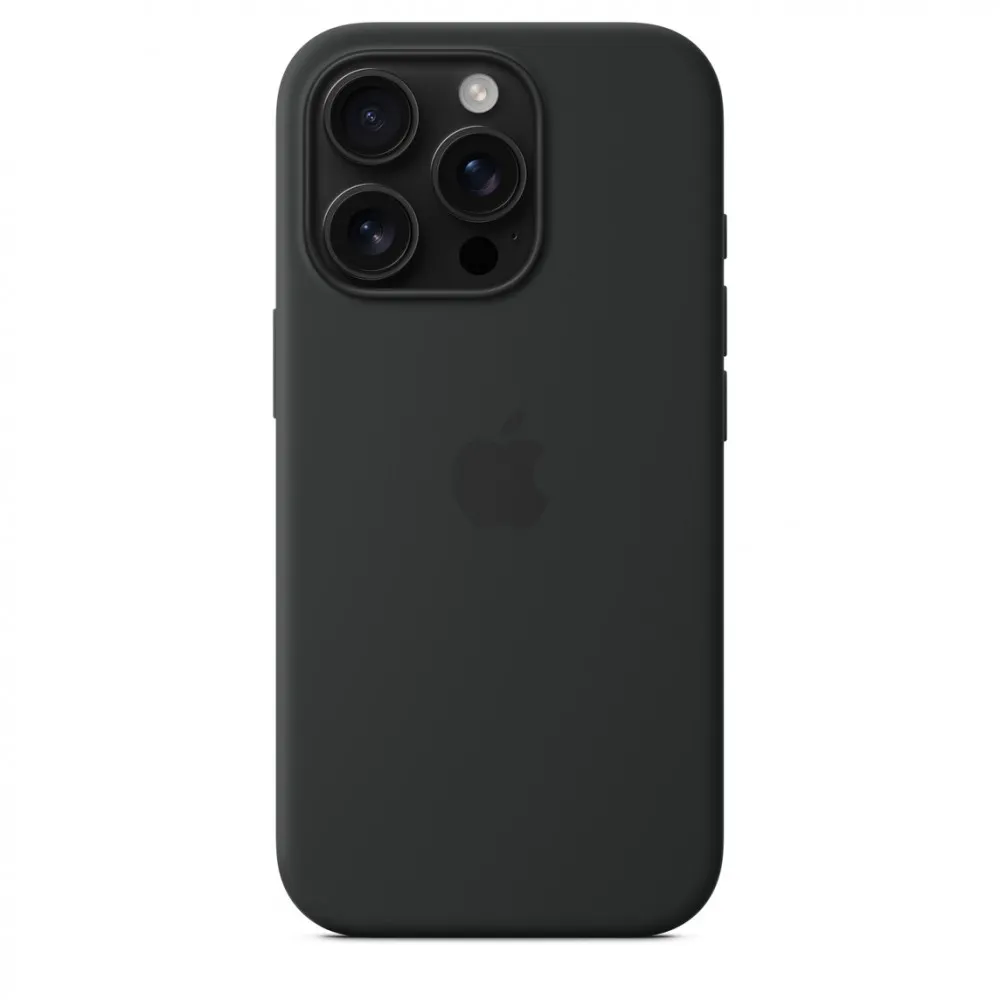 iPhone 16 Pro Silicone Preto