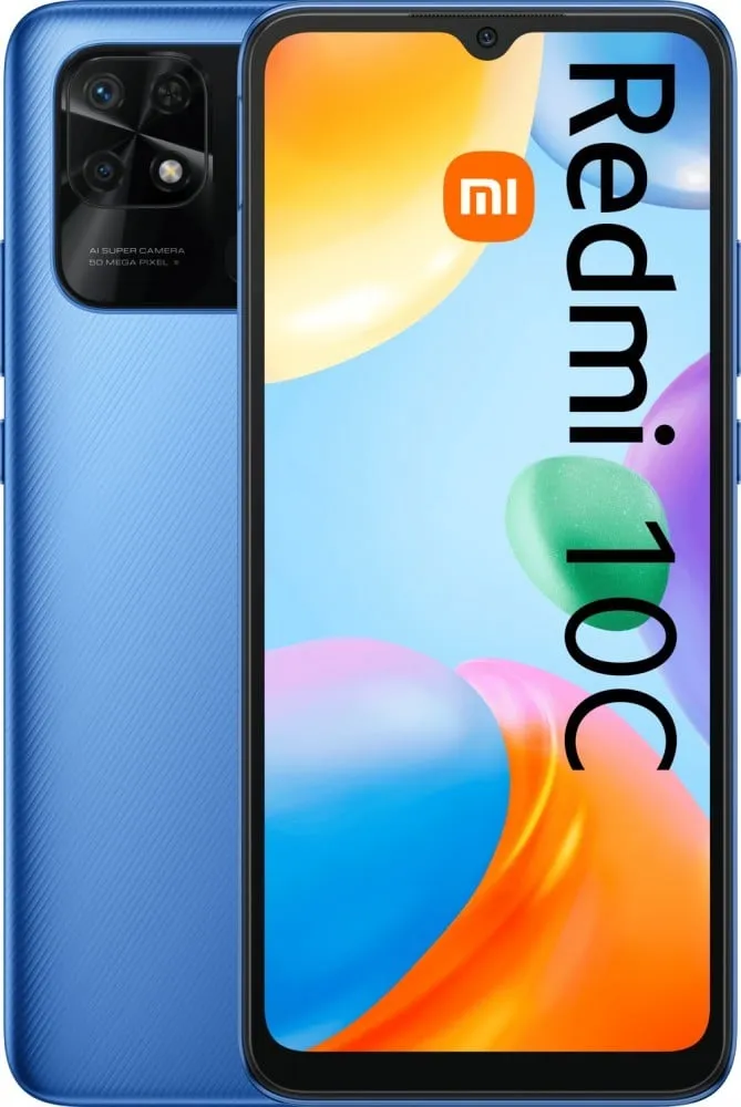 Smartphone Redmi 10C 6.71P 4G 3GB/64GB Azul