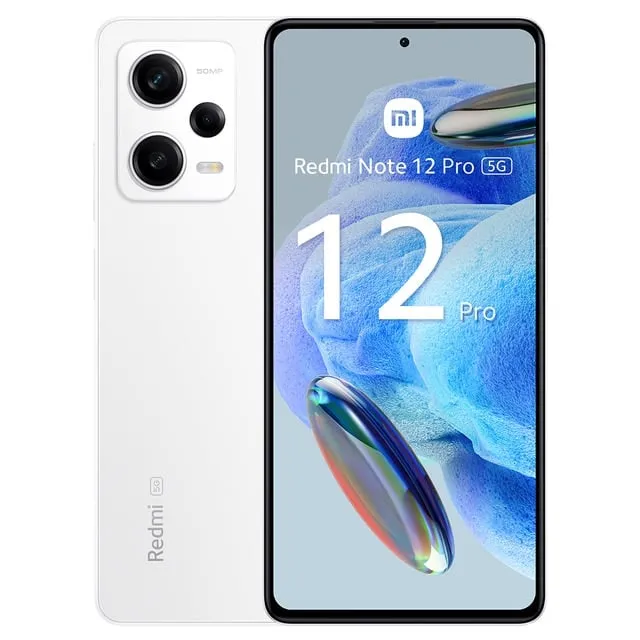 Smartphone Redmi Note 12 Pro 6.67P 5G 8GB/128GB Polar Branco