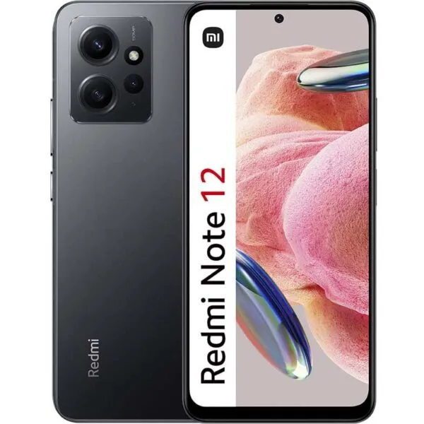 Smartphone Redmi Note 12 Onyx Gray 8Gb Ram 256Gb Rom