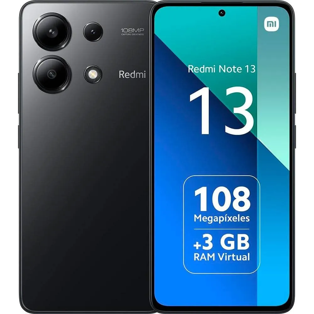 Smartphone Redmi Note 13 4G 6Gb+128Gb Midnight Black