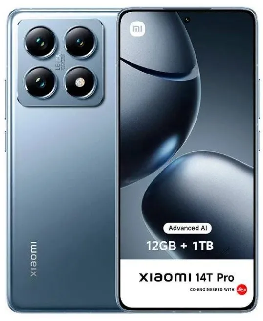 Smartphone Xiaomi 14T Pro 5G 6.67P Dual SIM 12GB/1TB Titan Blue