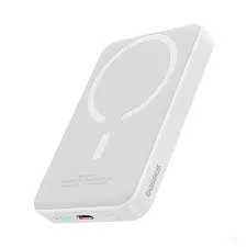 Magnetic Mini Air Wireless Fast Charge Power Bank 10000Mah 20W Stellar White