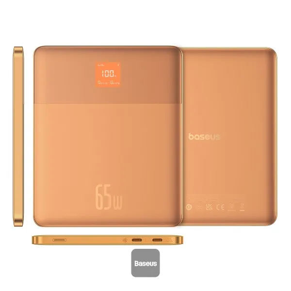 Powerbank Baseus Blade 2 c/ Display 12000Mah 65W Coral