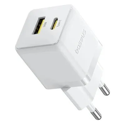 Carregador Palm Fast Charger C+U 20W Eu Moon White