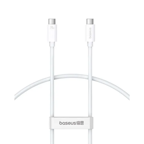 Superior Series 2 Usb4 Full-Function Fast Charging Cable Type-C To Type-C 240W 1M White