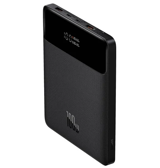 Blade High Power Digital Display Quick Charge Power Bank 20000Mah 100W Black