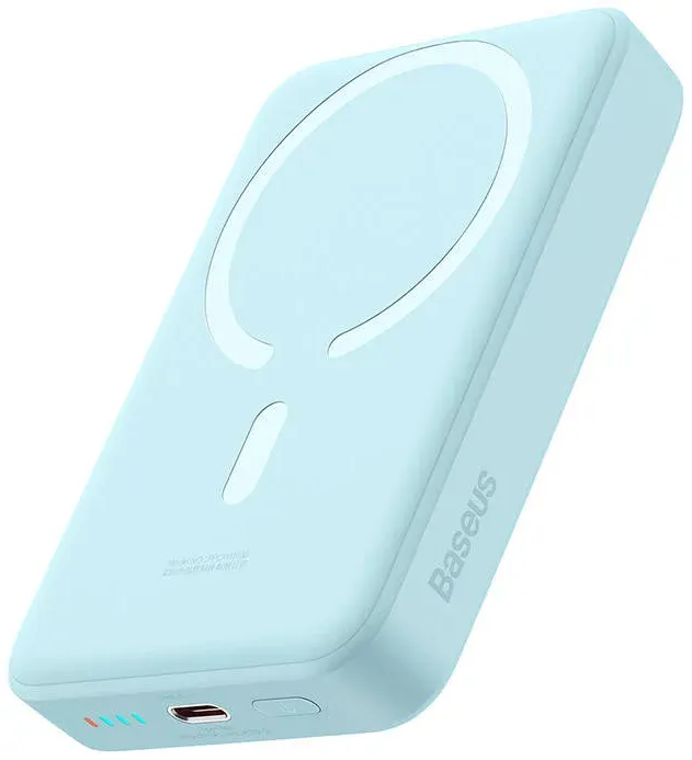 Powerbank Magnetic Mini Wireless Fast Charge 10000mAh 30W Azul