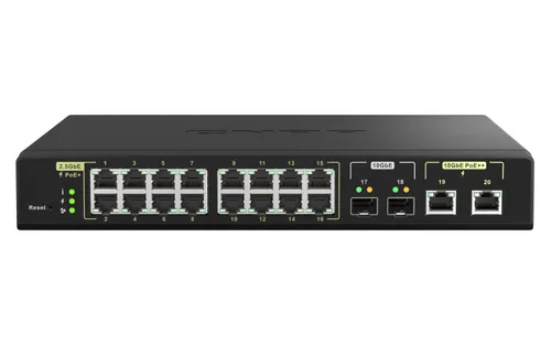 Switch gestionable PoE++ de 10GbE y 90 W y switch gestionable PoE+ de 2,5GbE y 30 W para la generación Wi-Fi 6