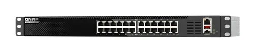 Switch gestionable L3 Lite Multi-gigabit 10GbE de 24 puertos, montaje en rack, 1U, alta densidad y compatible con MC-LAG