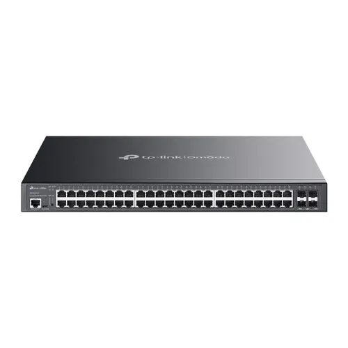 Switch Omada L2+ de 48 puertos Gigabit y 4 SFP+ a 10G, con 40 PoE+ y 8 PoE++