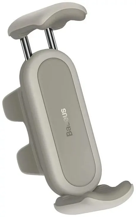 Steel Cannon 2 Air Outlet Car Mount Creamy-Branco