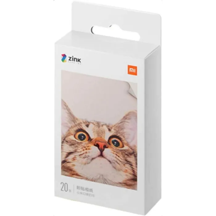 Papel p/ Mi Portable Photo Printer Paper (2x3P 20 folhas)