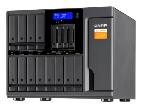 TL-D1600S Caja de almacenamiento JBOD SATA 6Gbps de escritorio de alto rendimiento con 12 bahias SATA 2.5"/3.5" y 4x SSD