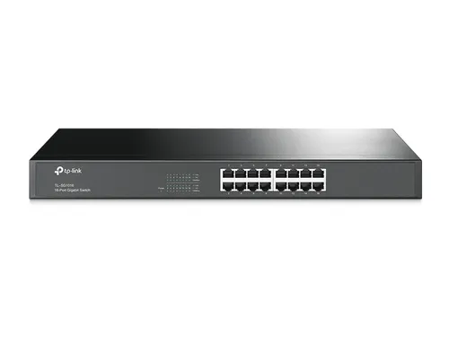 Switch con Montaje en Rack de 16 Puertos Gigabit