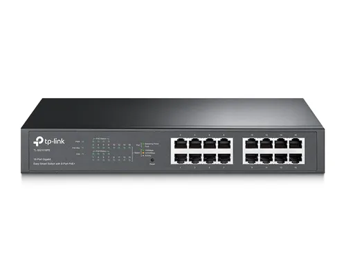 Switch Easy Smart de 16 Puertos Gigabit con 8 Puertos PoE+