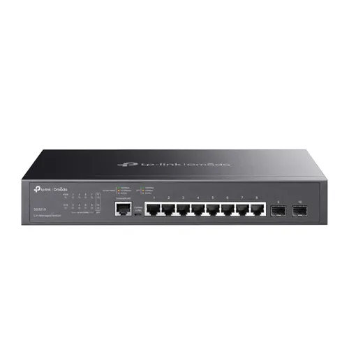 Switch gestionado con 8 puertos Gigabit L2 Lite JetStream™ con 2 slots SFP Slots