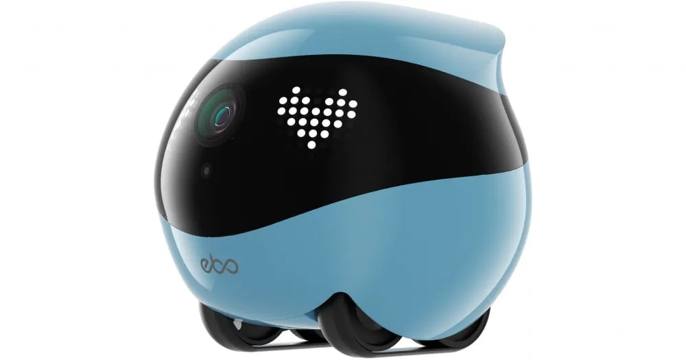 Robot Companhia Enabot Ebo Air 2 Azul