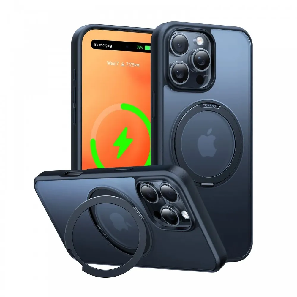 Capa Ostand Pro Series p/ iPhone 16 Pro - Black