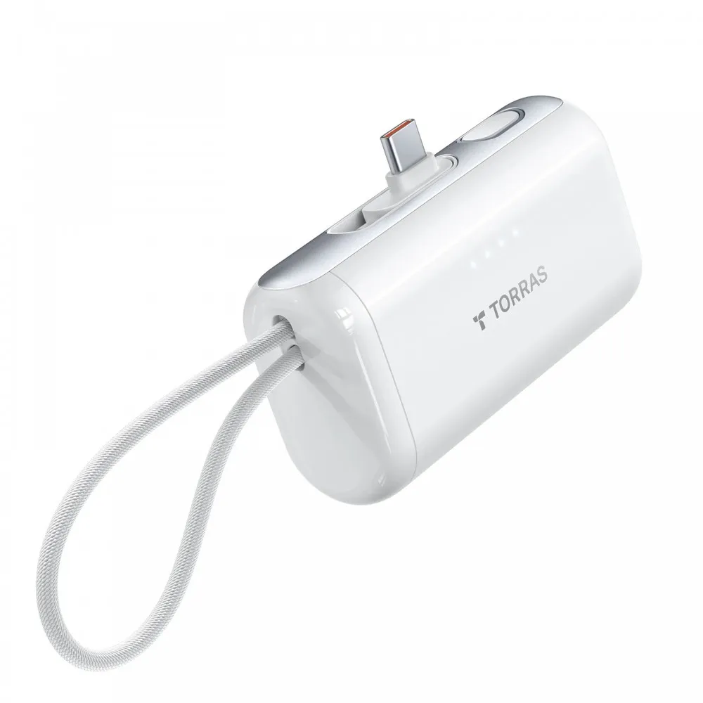 Powerbank Torras Pocketvolt 5.000Mah Branco
