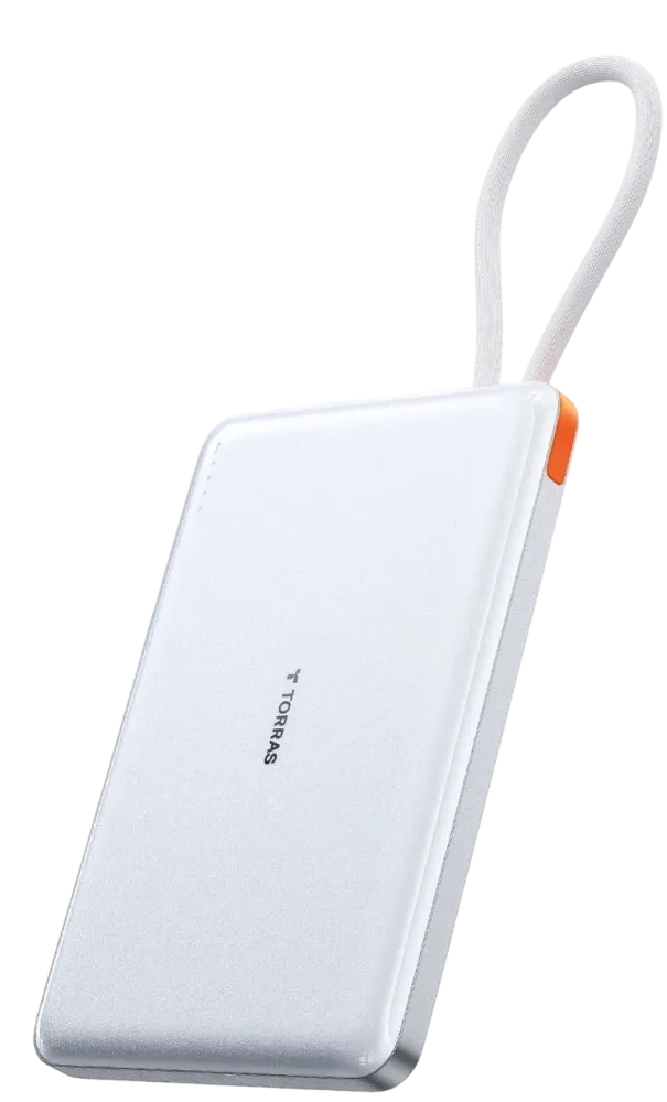 Powerbank Torras Pebble Link 10.000Mah Branco